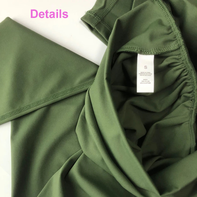 Nylon V Back Booty Yoga Pants for Women - LACEDUPED