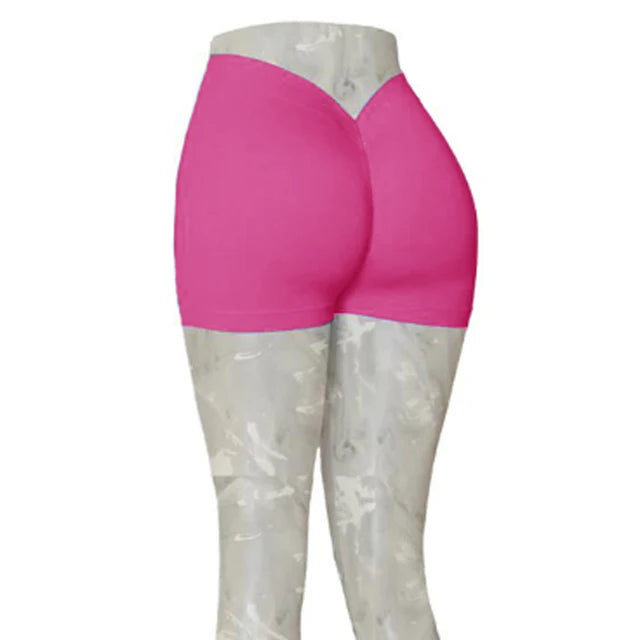 Nylon V Back Booty Yoga Pants for Women - LACEDUPED