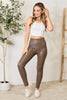 e.Luna Full Size High Waist Skinny Pants - LACEDUPED