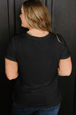 Full Size Round Neck Short Sleeve T-Shirt