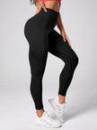 High Waist Active Leggings - LACEDUPED