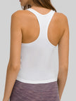 Round Neck Racerback Active Tank - LACEDUPED