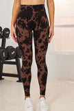 Tie-Dye High Waist Active Leggings - LACEDUPED