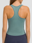 Round Neck Racerback Active Tank - LACEDUPED