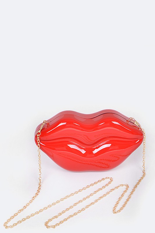 Lips Clutch Bag