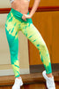 Tie-Dye High Waist Sports Leggings - LACEDUPED