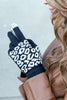 Leopard Stretch Touch Gloves