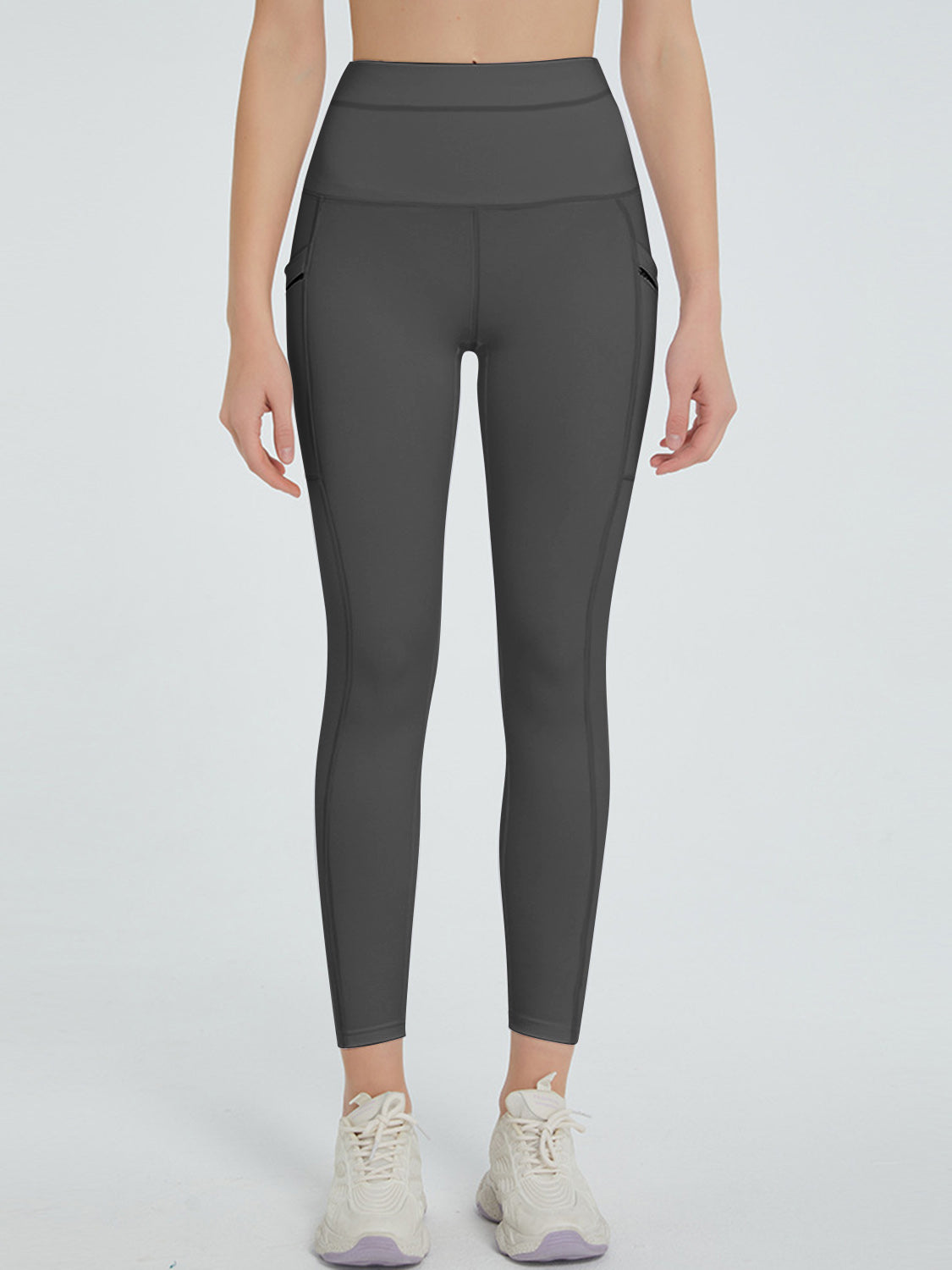 High Waist Active Leggings - LACEDUPED