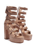 LONDON RAG SAROUCHI CAGED HIGH HEEL BUCKLE SANDAL
