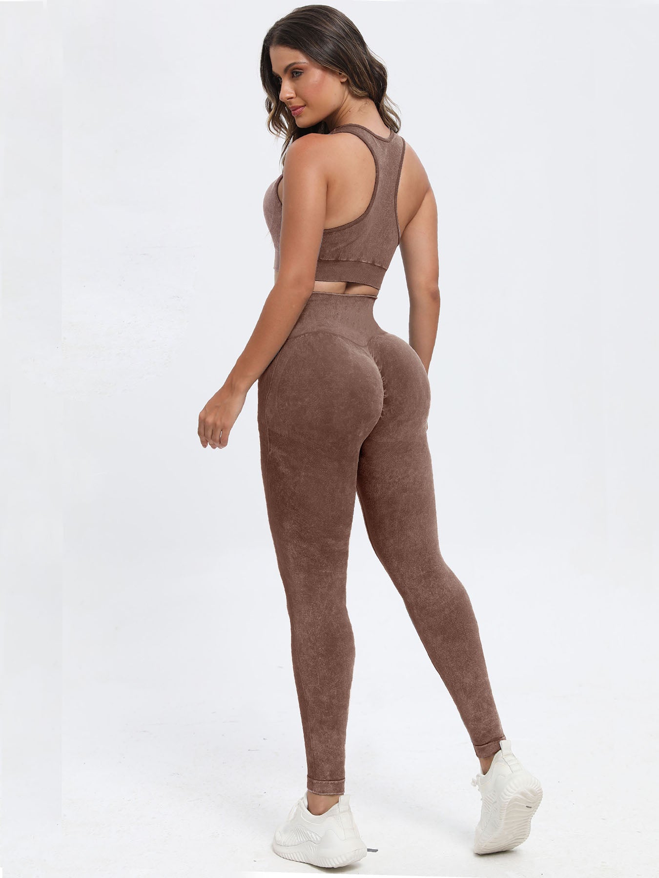 Scoop Neck Wide Strap Top and Pants Active Set - LACEDUPED