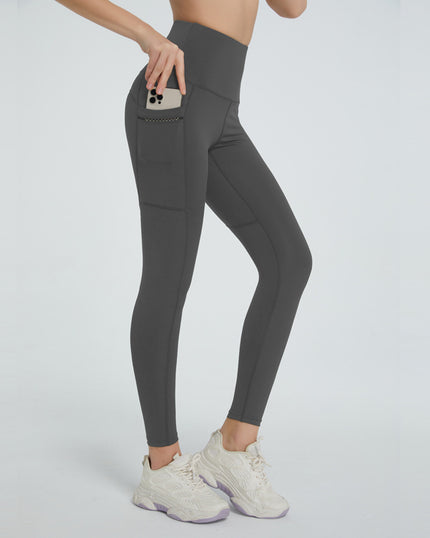 High Waist Active Leggings - LACEDUPED