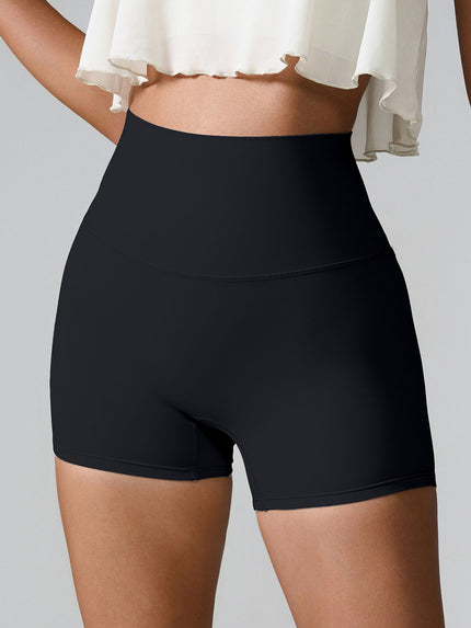 High Waist Active Shorts - LACEDUPED