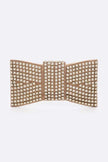 Rhinestone Bowtie Iconic Clutch Bag