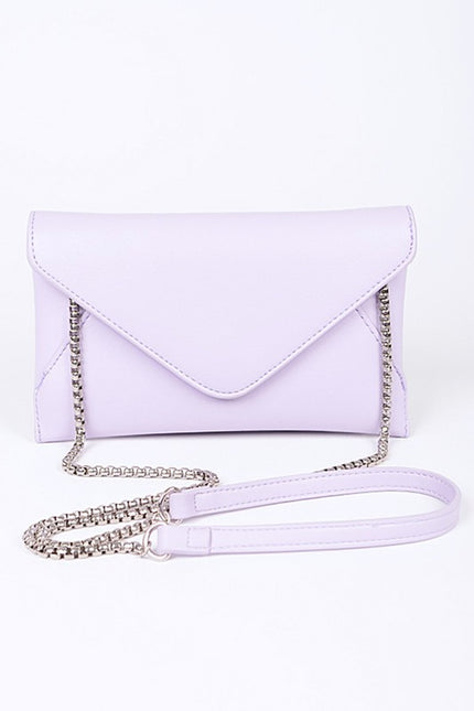 Pop Color Classic Envelope Clutch Bag