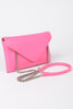 Pop Color Classic Envelope Clutch Bag