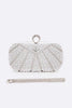 Pearl Studded Statement Bridal Box Clutch