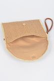 Convertible Straw Clutch Swing Bag