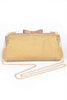 Mesh Rhinestone Soft Evening Clutch Bag