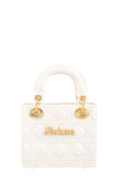 Square JADORE Accent Jelly Purse Flap Bag