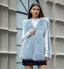 Long Fax Fur Cardigan