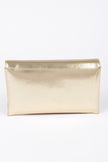 Convertible Metallic Envelope Clutch