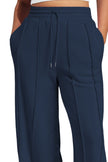 Drawstring Wide Leg Active Pants - LACEDUPED