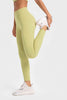 Highly Stretchy Wide Waistband Yoga Leggings - LACEDUPED