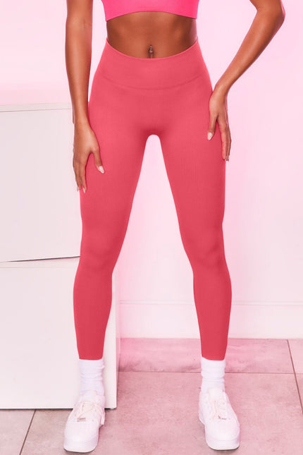 High Waist Active Pants - LACEDUPED