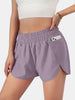 Elastic Waist Active Shorts - LACEDUPED