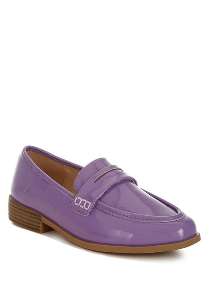 Mogul Penny Strap Detail Loafers