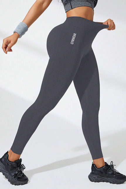 High Waist Active Leggings - LACEDUPED