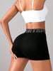 High Waist Active Shorts - LACEDUPED