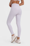 Highly Stretchy Wide Waistband Yoga Leggings - LACEDUPED