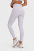 Highly Stretchy Wide Waistband Yoga Leggings - LACEDUPED