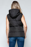 Snobbish Snap and Zip Closure Hooded Vest - LACEDUPED