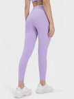 Pocketed High Waist Active Leggings - LACEDUPED