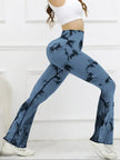 Tie-Dye High Waist Active Leggings - LACEDUPED