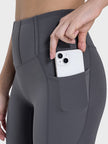 Pocketed High Waist Active Leggings - LACEDUPED