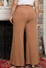 Plus Size Wide Leg Pants with Pockets