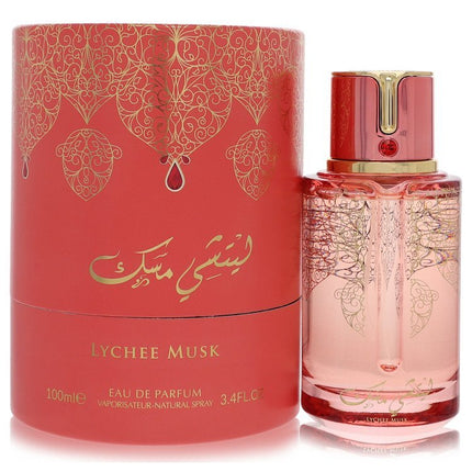 Arabiyat Prestige Lychee Musk by Arabiyat Prestige Eau De Parfum Spray (Unisex) 3.4 oz (Women)