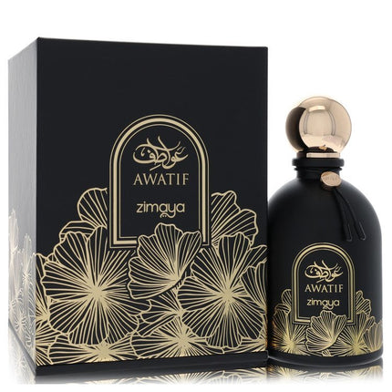 Afnan Zimaya Awatif Black by Afnan Eau De Parfum Spray 3.4 oz (Women)