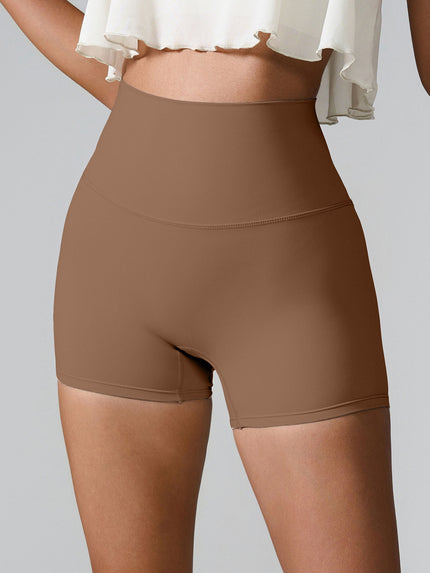 High Waist Active Shorts - LACEDUPED