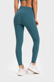 Highly Stretchy Wide Waistband Yoga Leggings - LACEDUPED