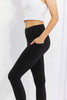 Leggings Depot Full Size Strengthen and Lengthen Reflective Dot Active Leggings - LACEDUPED