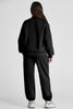 Quarter Zip Long Sleeve Top and Pants Set - LACEDUPED