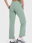 Pocketed High Waist Active Pants - LACEDUPED