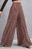 Animal Print High-Rise Culottes - LACEDUPED