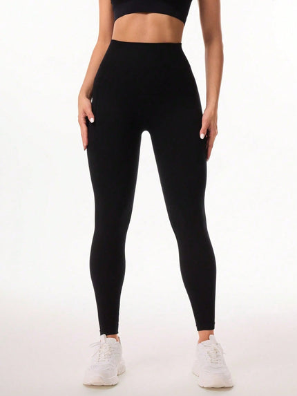 Pocketed High Waist Active Leggings - LACEDUPED