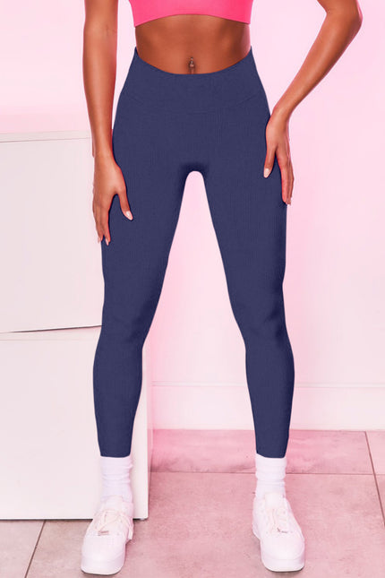 High Waist Active Pants - LACEDUPED