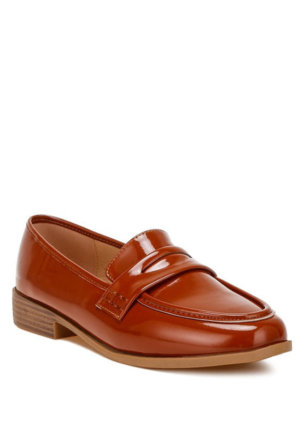 Mogul Penny Strap Detail Loafers